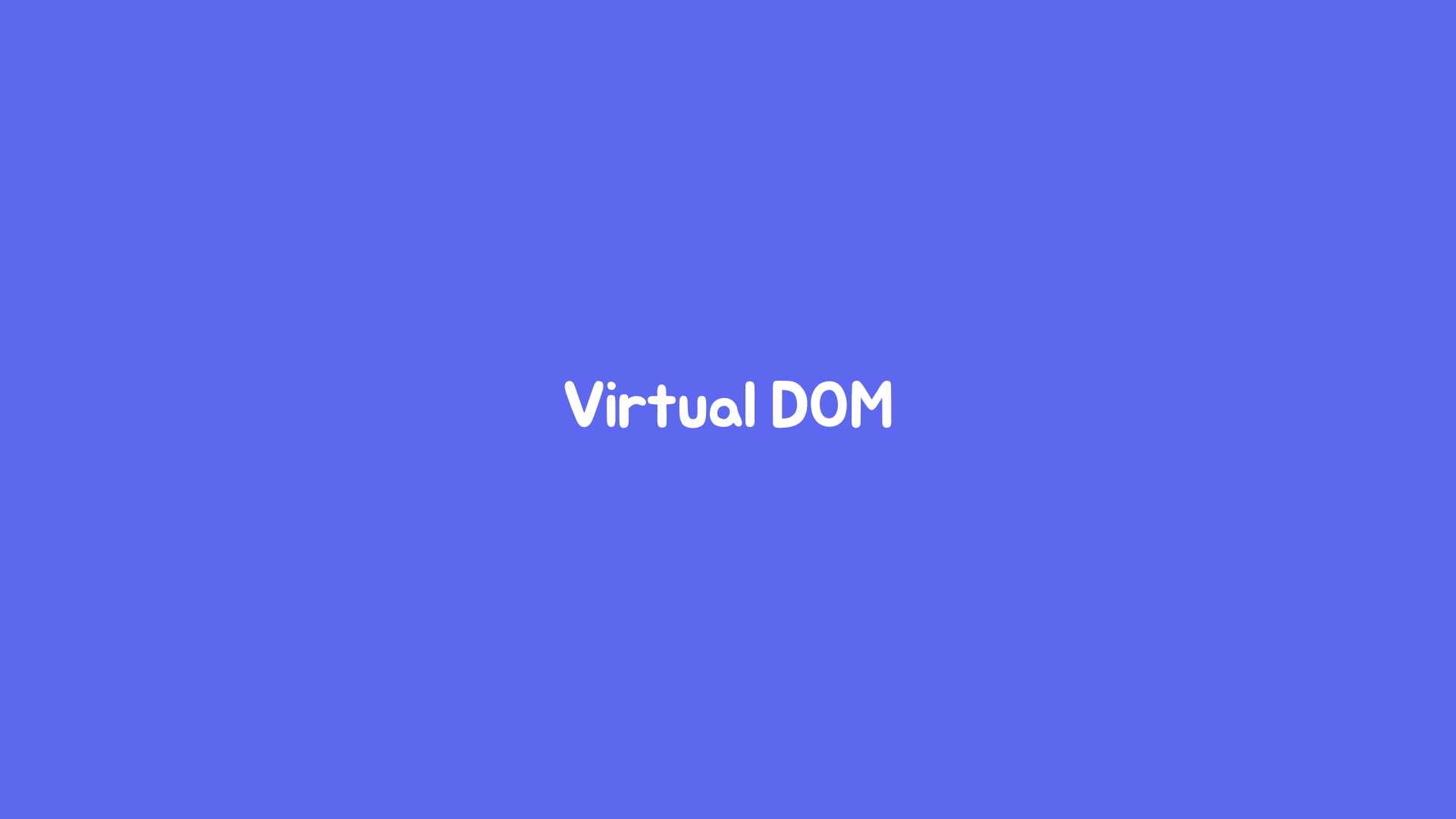 Virtual DOM 게시글 히어로 이미지